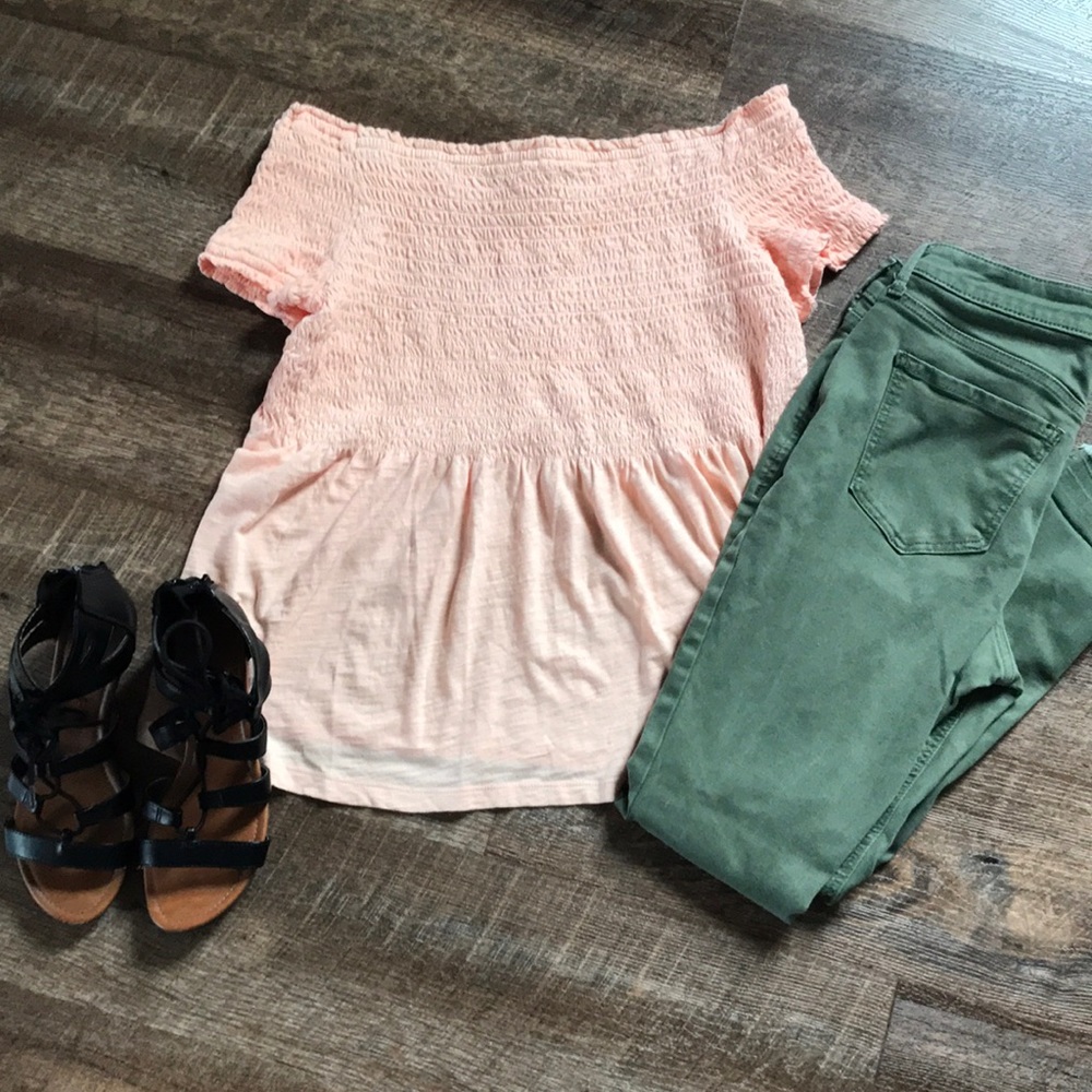 Off shoulder top